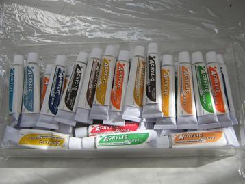 acrylverf (kleine tubes), Enlèvement, Neuf, Peinture acrylique