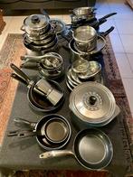 Potten en pannen, Huis en Inrichting, Keuken | Potten en Pannen, Ophalen, Gebruikt, Overige materialen, Pannenset