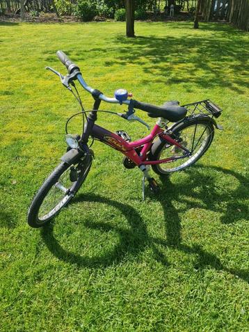 Kinderfiets met bagagerek. beschikbaar voor biedingen