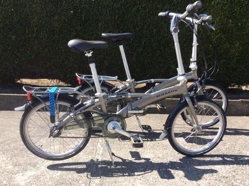 twee ploooifietsen Gazelle Tranza xtra,500 € voor de twee, Fietsen en Brommers, Fietsen | Vouwfietsen, Zo goed als nieuw, Gazelle