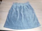 blauw velours rokje maat 134 jbc, Meisje, JBC, Ophalen of Verzenden, Zo goed als nieuw