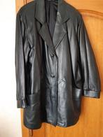 Halflange lederen damesvest, Kleding | Dames, Ophalen, Zwart, Maat 46/48 (XL) of groter, Nieuw
