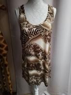 2 strijkvrije printtopjes zonder mouwen maat xl / 42, Ophalen of Verzenden, Zo goed als nieuw, Maat 46/48 (XL) of groter