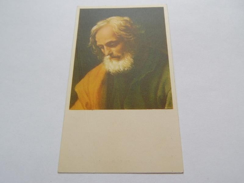 G5 * oud Heiligenprentje St. Joseph, Verzamelen, Bidprentjes en Rouwkaarten, Ophalen of Verzenden