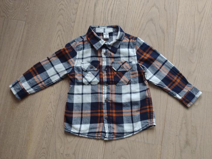 Stoer hemdjje in perfecte staat. Maat 86, Kinderen en Baby's, Babykleding | Maat 86, Zo goed als nieuw, Jongetje, Overhemdje of Bloesje