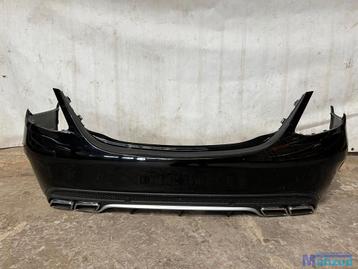 MERCEDES C KLASSE W205 AMG C63 zwart achterbumper 2013-2021 beschikbaar voor biedingen