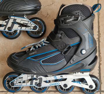 Oxelo Roller Fit 5 Inline, 7 pour hommes
Taille 44, Enlèvement, Comme neuf