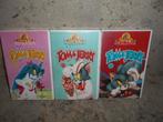 Trois films vidéo VHS - Tom et Jerry, Enlèvement ou Envoi, Comme neuf