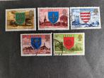 Jersey 1976 - parochies met wapenschild, Postzegels en Munten, Postzegels | Europa | UK, Ophalen of Verzenden, Gestempeld
