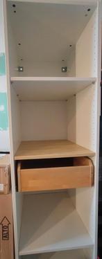 2) Ikea Pax kast met 4 legplanken en 1 schuif, Ophalen, Gebruikt