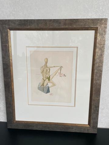 Salvator dali Inferno 5 Litho, Enlèvement