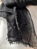 Écharpe foulard noir, Vêtements | Femmes, Bonnets, Écharpes & Gants, Comme neuf, Enlèvement ou Envoi, Écharpe