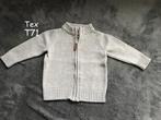 Tex grijs vest met ritssluiting T71 in zeer goede staat, Ophalen of Verzenden, Gebruikt, Jongetje, Truitje of Vestje