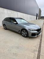 BMW 530e - Hybrid - 23Gr Co2 - Cuir - Attelage de remorque -, Autos, Cuir, Argent ou Gris, Entreprise, 5 portes