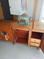 Retro naaimachine Keyser in meubelkast., Ophalen