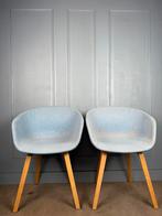 10 HAY About A Chair AAC23 design stoelen licht blauw, Huis en Inrichting, Hout, Blauw, Ophalen of Verzenden, Zo goed als nieuw