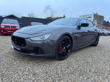 Maserati Ghibli 3.0 D *12 mois de garantie* (bj 2014), Auto's, Automaat, Gebruikt, 2987 cc, Leder