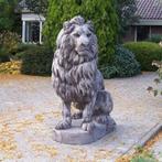 Grote leeuw antiek look Tuinbeelden, Ophalen of Verzenden, Nieuw, Beton, Dierenbeeld