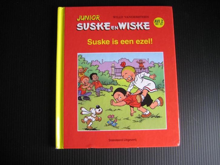 Junior Suske en Wiske (4 stuks) - Standaard uitgeverij, Boeken, Stripverhalen, Zo goed als nieuw, Meerdere stripboeken, Ophalen of Verzenden