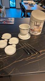 Chocoladefondue, Elektronische apparatuur, Fonduesets, Ophalen of Verzenden, Zo goed als nieuw, Brander, Fondueset