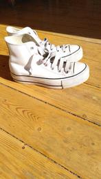 leren Convesre All Stars, Kleding | Dames, Schoenen, Ophalen, Wit, Zo goed als nieuw, Sneakers