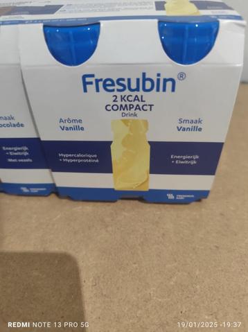 fresibin 2kcal compact vanille beschikbaar voor biedingen