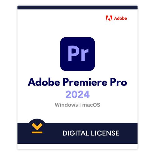 Adobe Premiere Pro 2024 | Windows et Mac | Version complète, Informatique & Logiciels, Logiciel d'Édition, Neuf, MacOS, Windows
