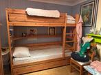 Stapelbed hout met opberglade, Enlèvement, Comme neuf, Lits superposés
