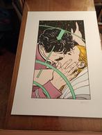 Sérigraphie Moebius, Le Baiser, numérotée et signée, Enlèvement ou Envoi