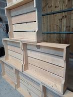 7 landelijke houtbakjes, Enlèvement