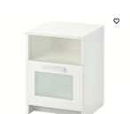 Nachtkastje wit ikea brimnes, Huis en Inrichting, Ophalen, Zo goed als nieuw, 45 tot 65 cm, Minder dan 55 cm