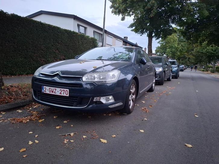 Citroen c5 1.6 benzine automaat, Auto's, Citroën, Particulier, C5, Benzine, Euro 5, Berline, 5 deurs, Automaat, Blauw, Zwart, Leder en Stof