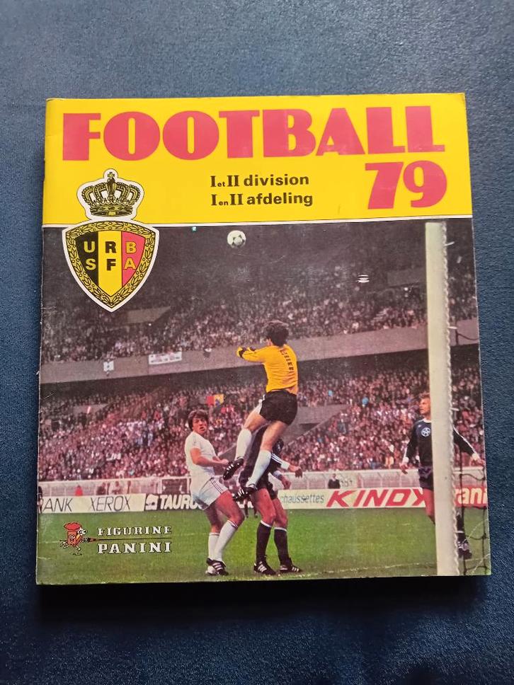 panini stickerboek Football 79, Hobby en Vrije tijd, Stickers en Plaatjes, Zo goed als nieuw, Plaatje, Ophalen of Verzenden