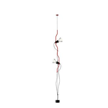 Flos parentesi double floor lamp red beschikbaar voor biedingen