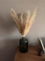 Vaas met pampa’s bloemen, Huis en Inrichting, Woonaccessoires | Droogbloemen, Ophalen of Verzenden, Zo goed als nieuw