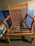 2 zetels met rieten rugleuning in beukenhout, Ophalen of Verzenden