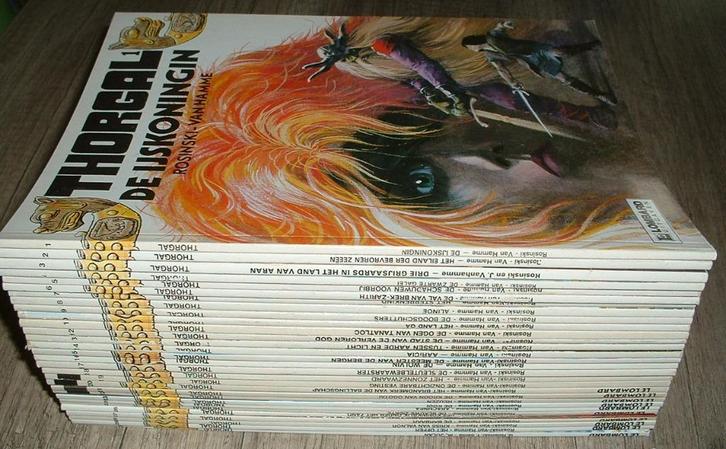 lot verzameling thorgal 1-30, Boeken, Stripverhalen, Zo goed als nieuw, Meerdere stripboeken, Ophalen of Verzenden