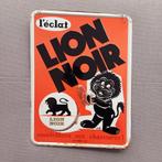 Tôle lithographiée Lion Noir, Enlèvement ou Envoi, Emballage