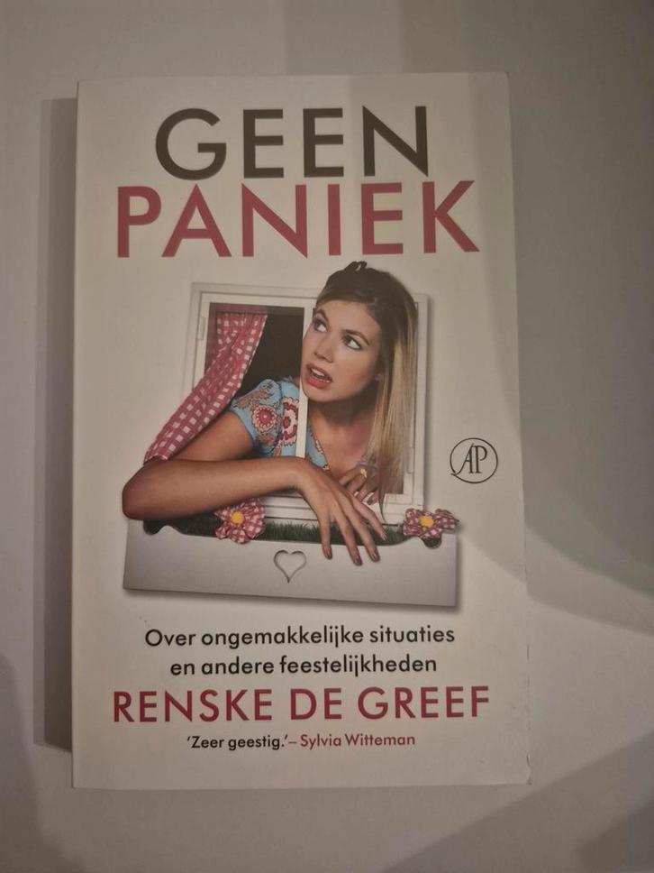 Renske de Greef - Geen paniek, Boeken, Literatuur, Ophalen of Verzenden