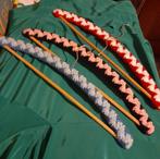 Lot de 3 cintres avec "tricot", Enlèvement ou Envoi, Utilisé