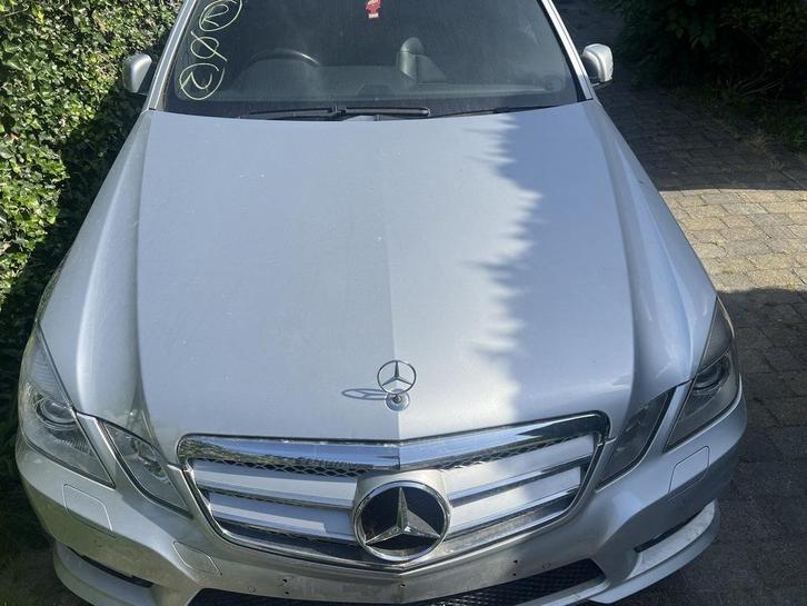 MOTORKAP W212 E KLASSE A 212 880 01 57 KLEUR NR 775 SILVER, Auto-onderdelen, Carrosserie, Motorkap, Mercedes-Benz, Gebruikt, Herkomst onderdeel bekend