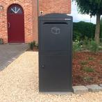 Pakket Brievenbus Frontbox-1.0 mm dik staal-Hoge kwaliteit, Ophalen of Verzenden, Nieuw, Staal, Staande brievenbus