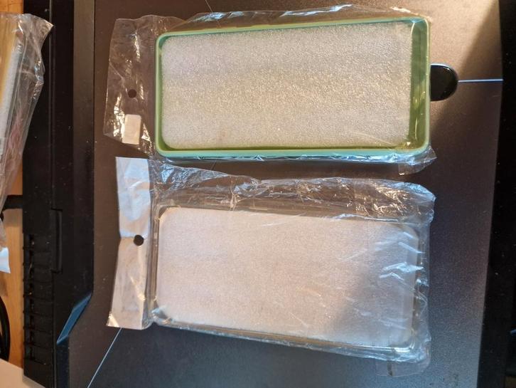 Titel: Samsung S20 FE 5G hoesjes – transparant & lichtgroen, Telecommunicatie, Mobiele telefoons | Hoesjes en Screenprotectors | Samsung