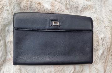 Heel mooie grote zwarte portefeuille Delvaux beschikbaar voor biedingen