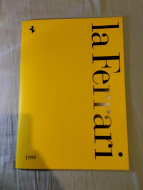 Brochure: La Ferrari 1999 Italian and English, Boeken, Auto's | Folders en Tijdschriften, Zo goed als nieuw, Ferrari, Ophalen of Verzenden
