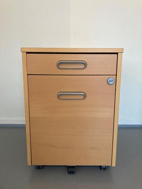 2 Kantoorladeblokken - 62 x 45,5 x 63,3 cm, Huis en Inrichting, Bureaus, Gebruikt, Bureau, Met wielen, Ophalen