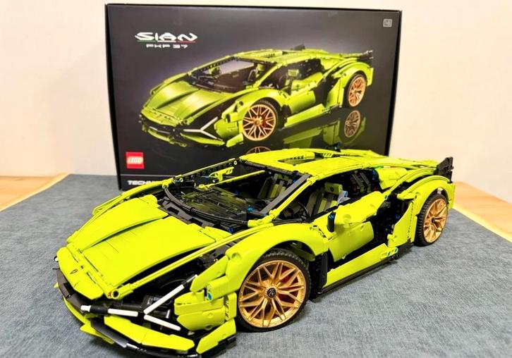 Lego lamborghini sian, Kinderen en Baby's, Speelgoed | Duplo en Lego, Zo goed als nieuw, Verzenden
