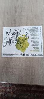 Bieretiket de maeght van Gottem br st Canarus Deinze gottem, Verzamelen, Biermerken, Ophalen of Verzenden