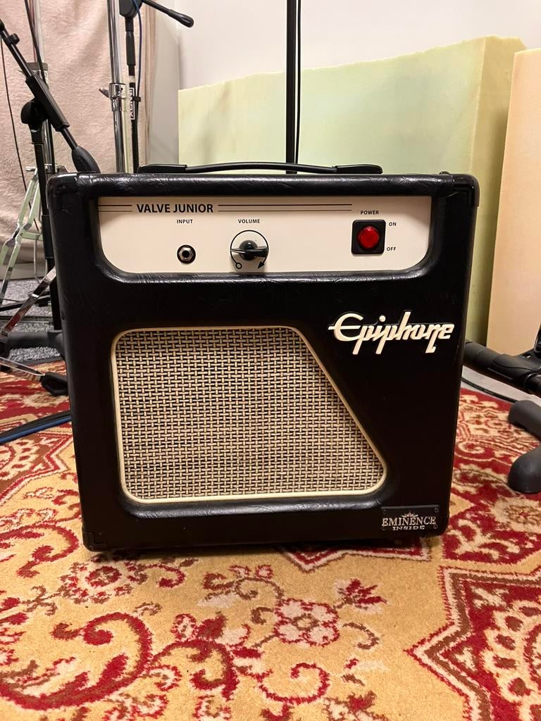 Epiphone Valve Junior combo - Eminence upgrade, Muziek en Instrumenten, Versterkers | Bas en Gitaar, Gebruikt, Gitaar, Minder dan 50 watt
