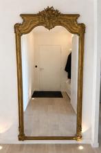 Grote antieke vergulde spiegel - perfecte staat, Antiek en Kunst, Ophalen, Rechthoekig, 100 tot 150 cm, 200 cm of meer